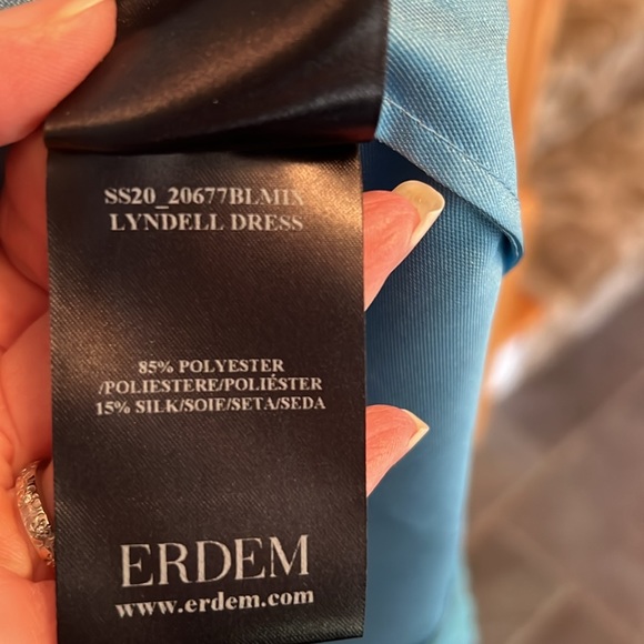 ERDEM Lyndell layered guipure-lace & mikado satin Dress - Picture 6 of 12